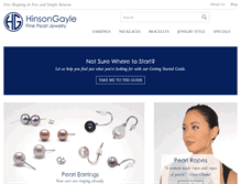 Tablet Screenshot of hinsongayle.com